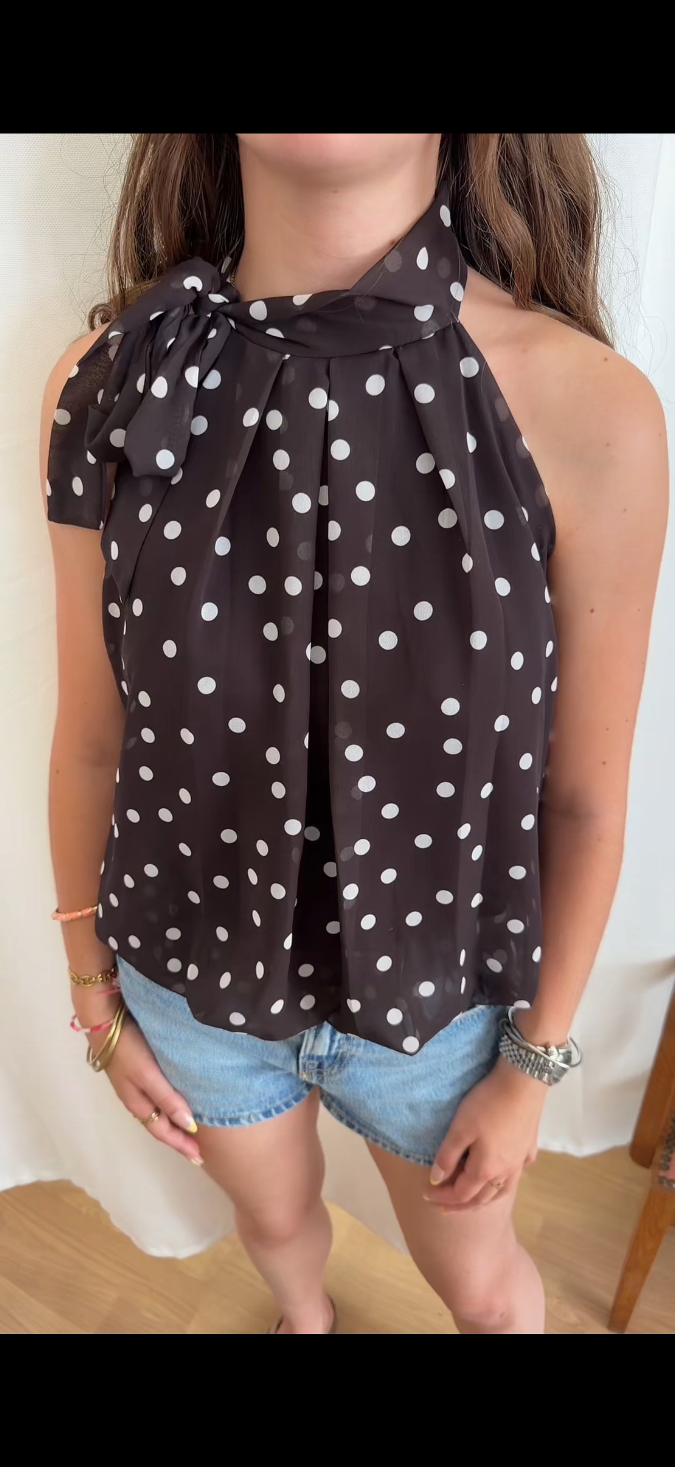 Blouse Valentina à pois