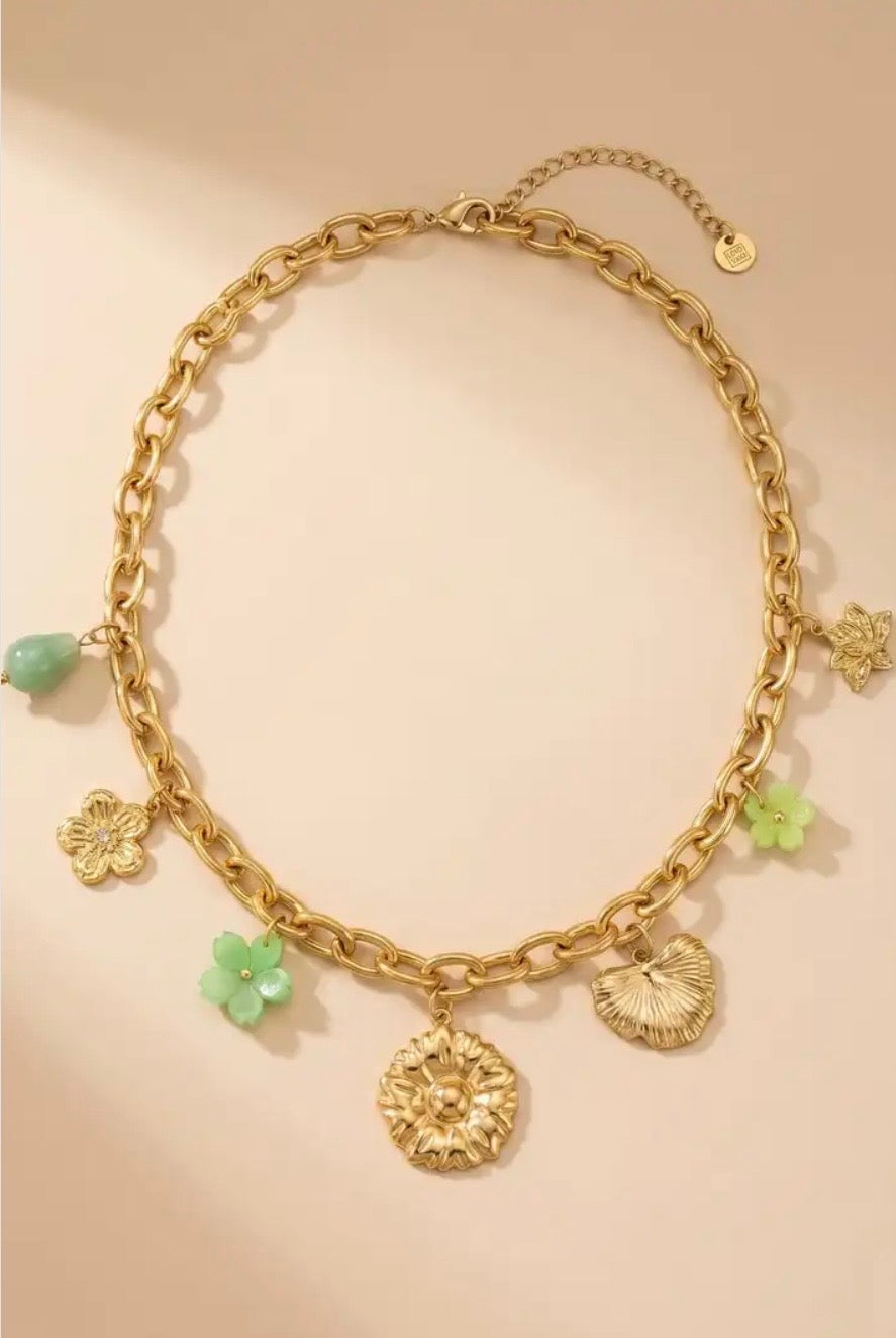 Collier douce rosée