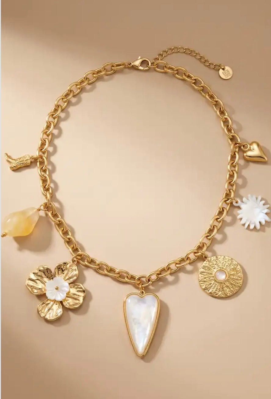 Collier jardin d’éclats