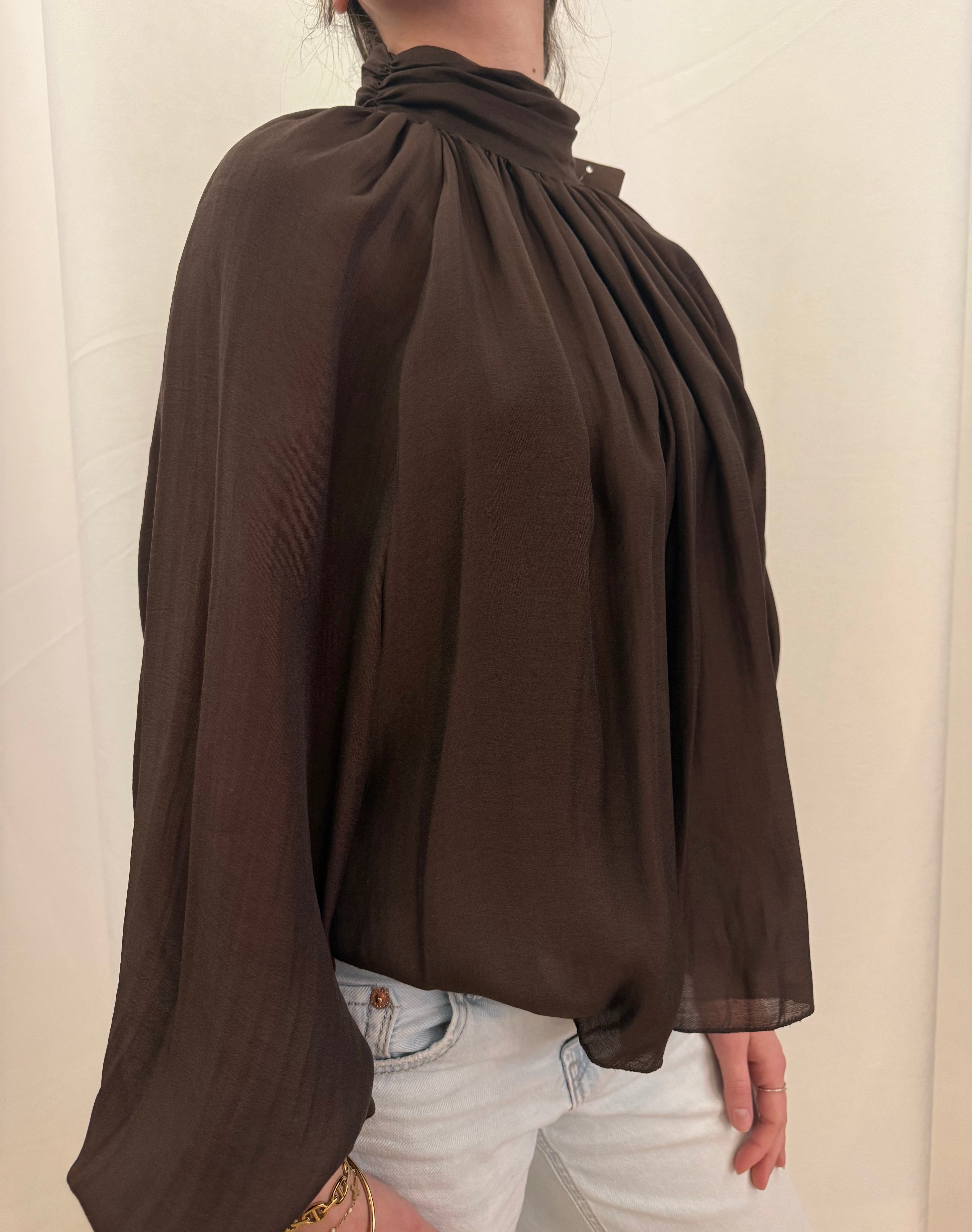 Blouse Amy Marron