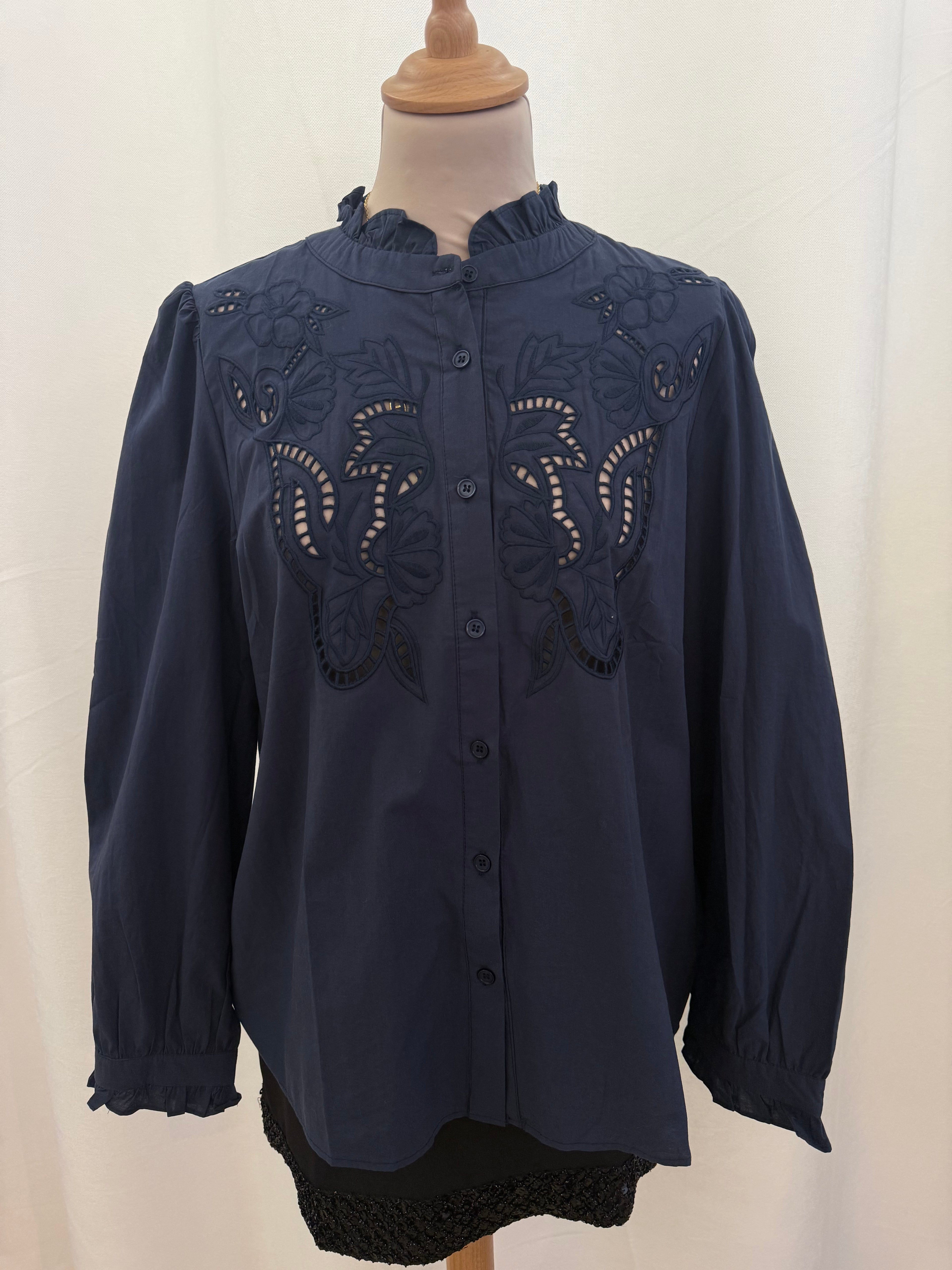 Blouse broderie Héloïse