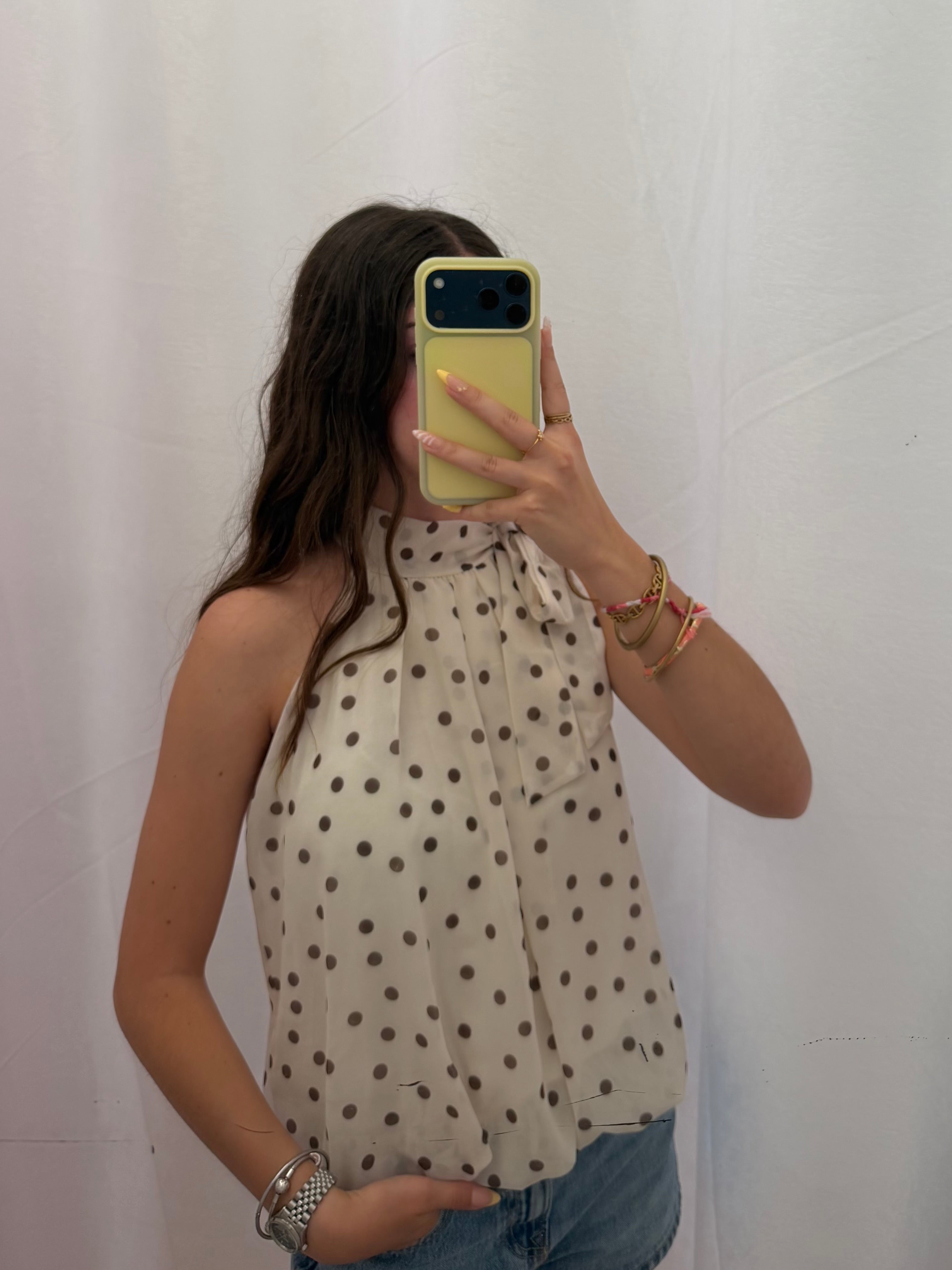Blouse Valentina à pois