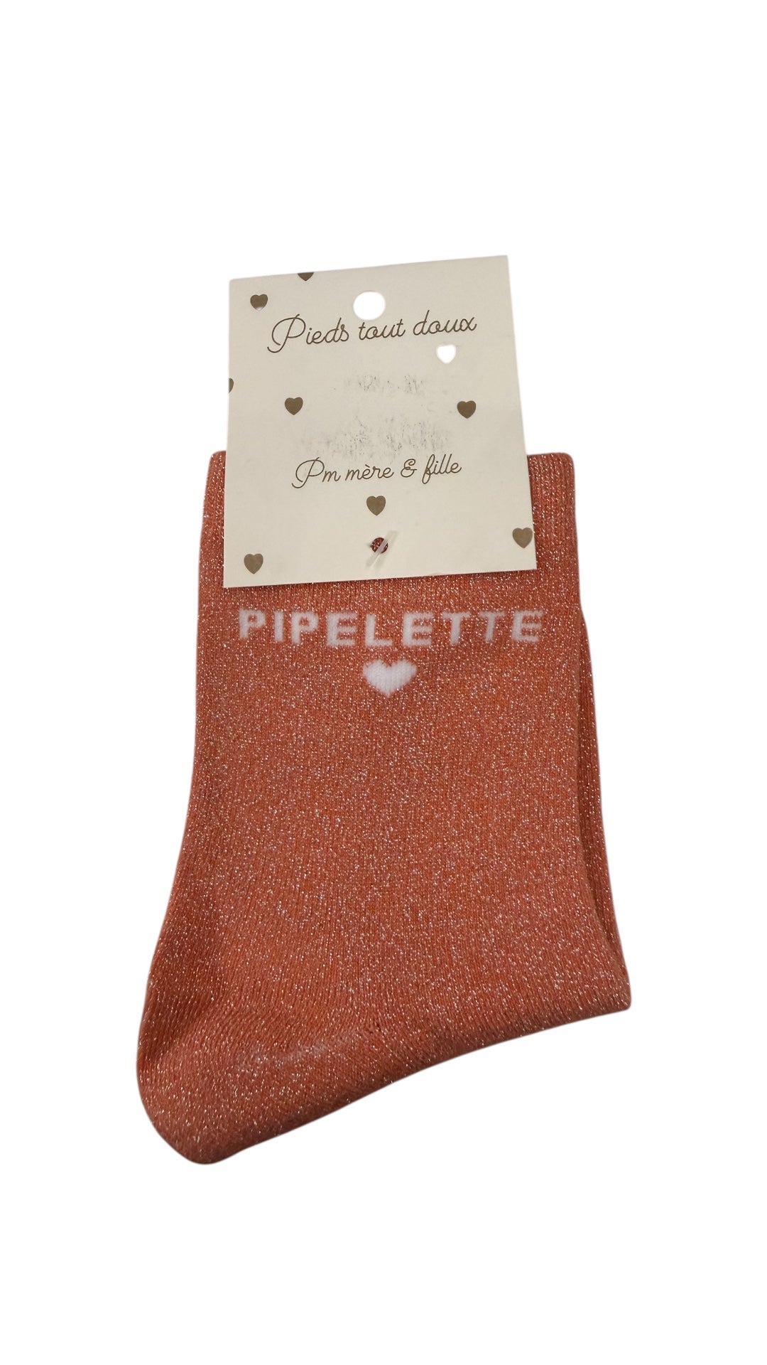 Chaussettes paillettes « Pipelette »
