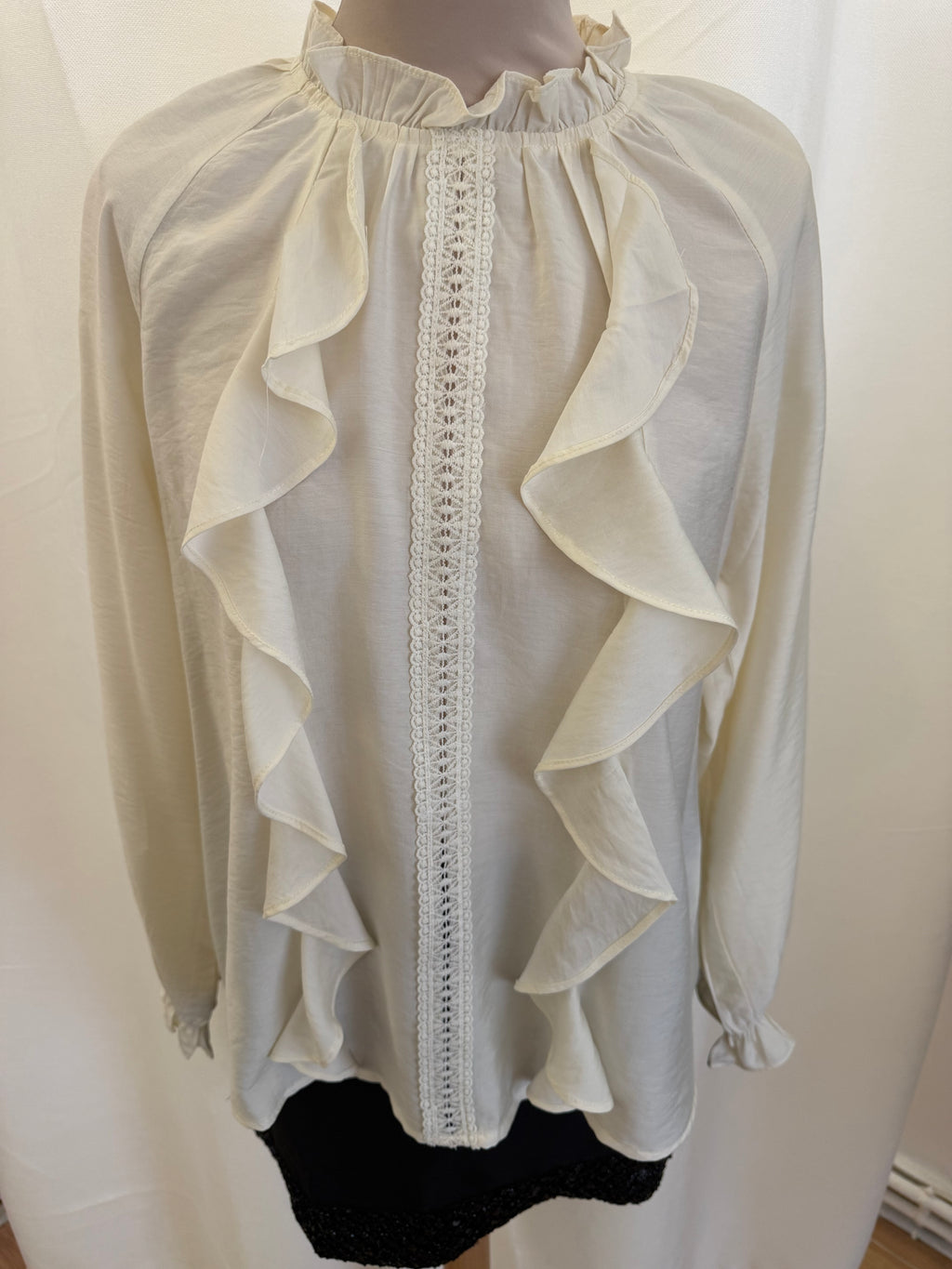 Blouse à volant