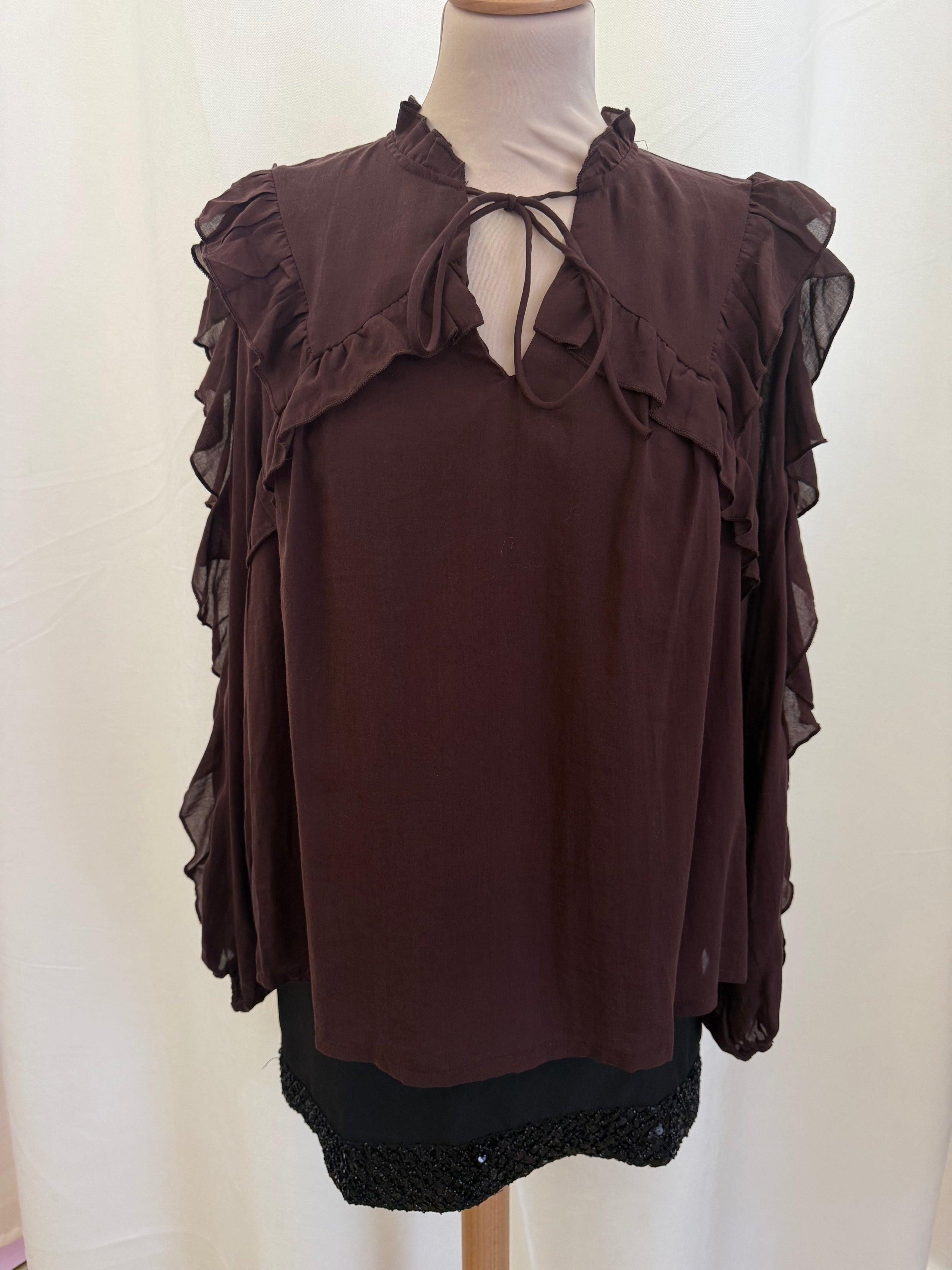 Blouse chocolat