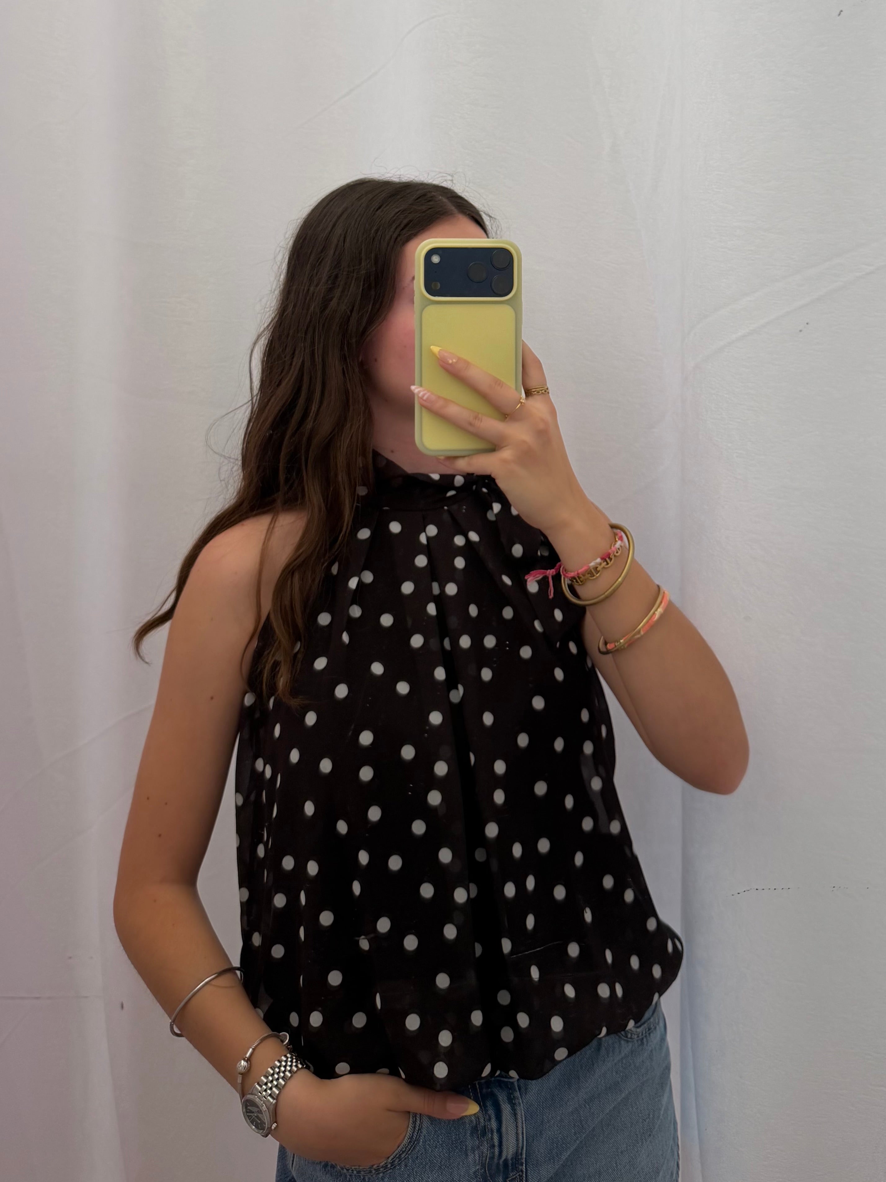 Blouse Valentina à pois
