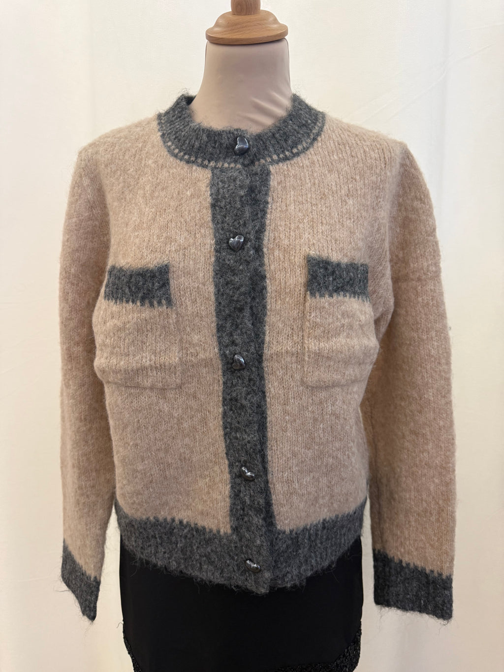 Pull bicolore