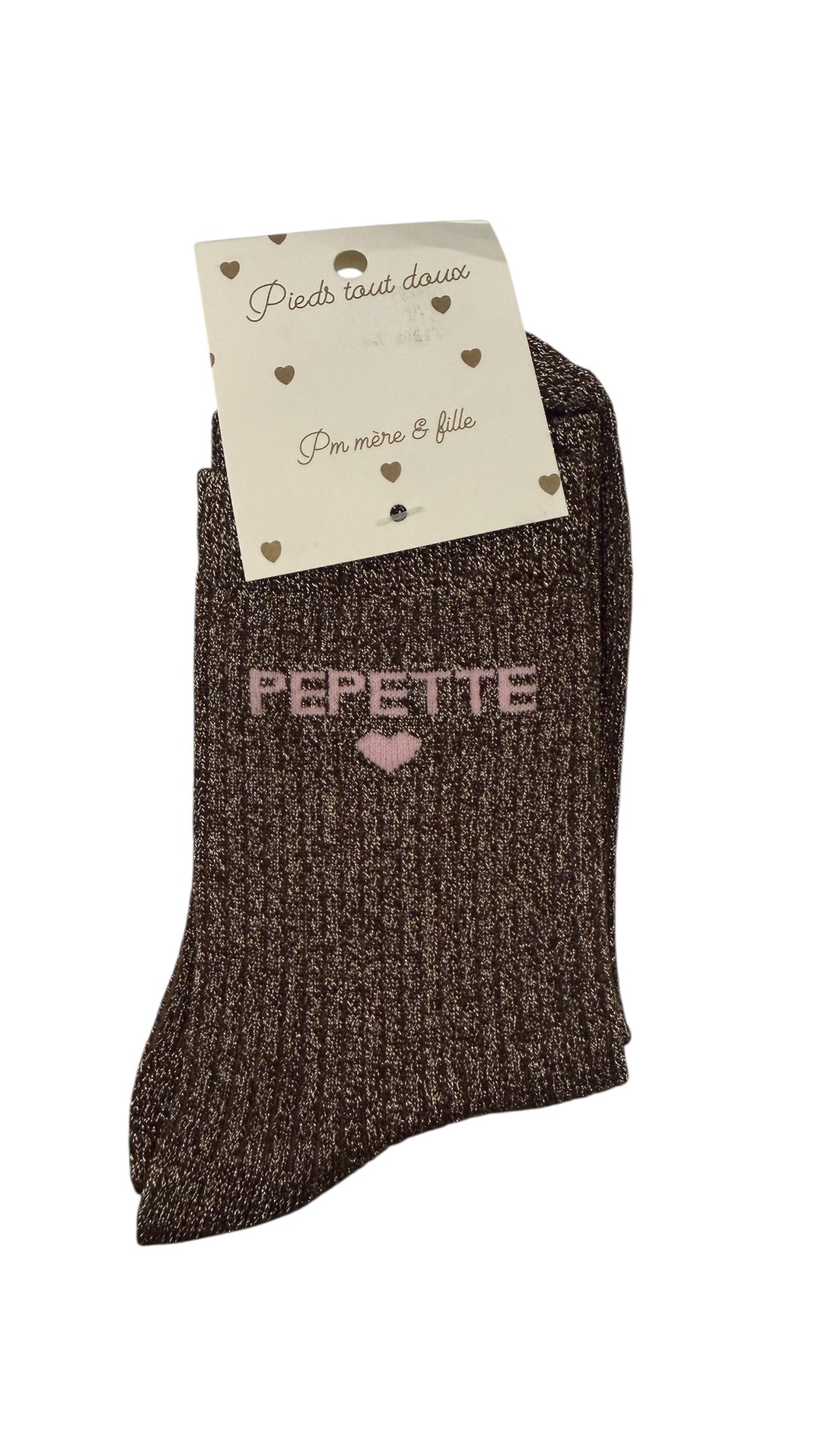 Chaussettes paillettes « Pepette »
