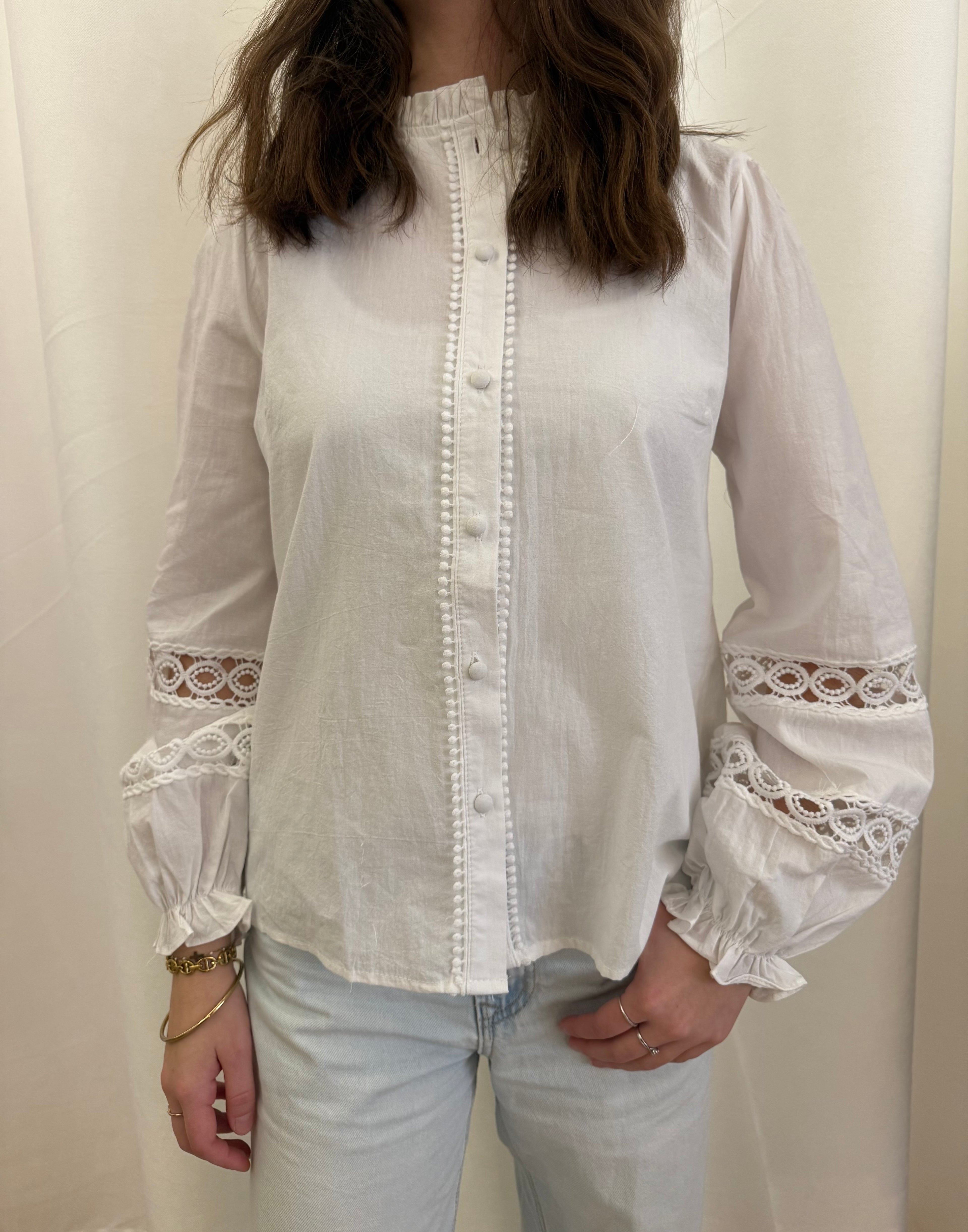 Blouse Alia Blanche