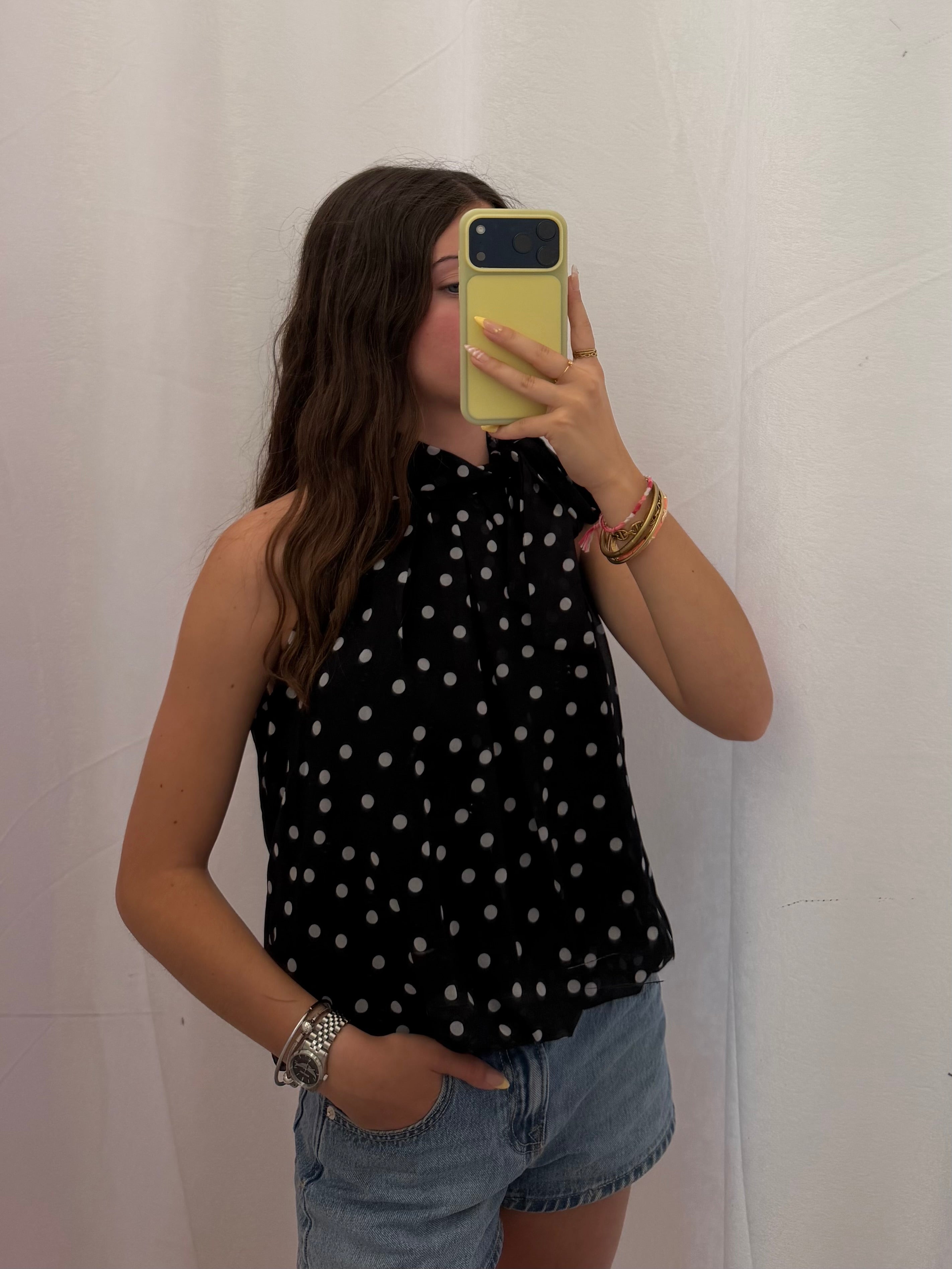 Blouse Valentina à pois