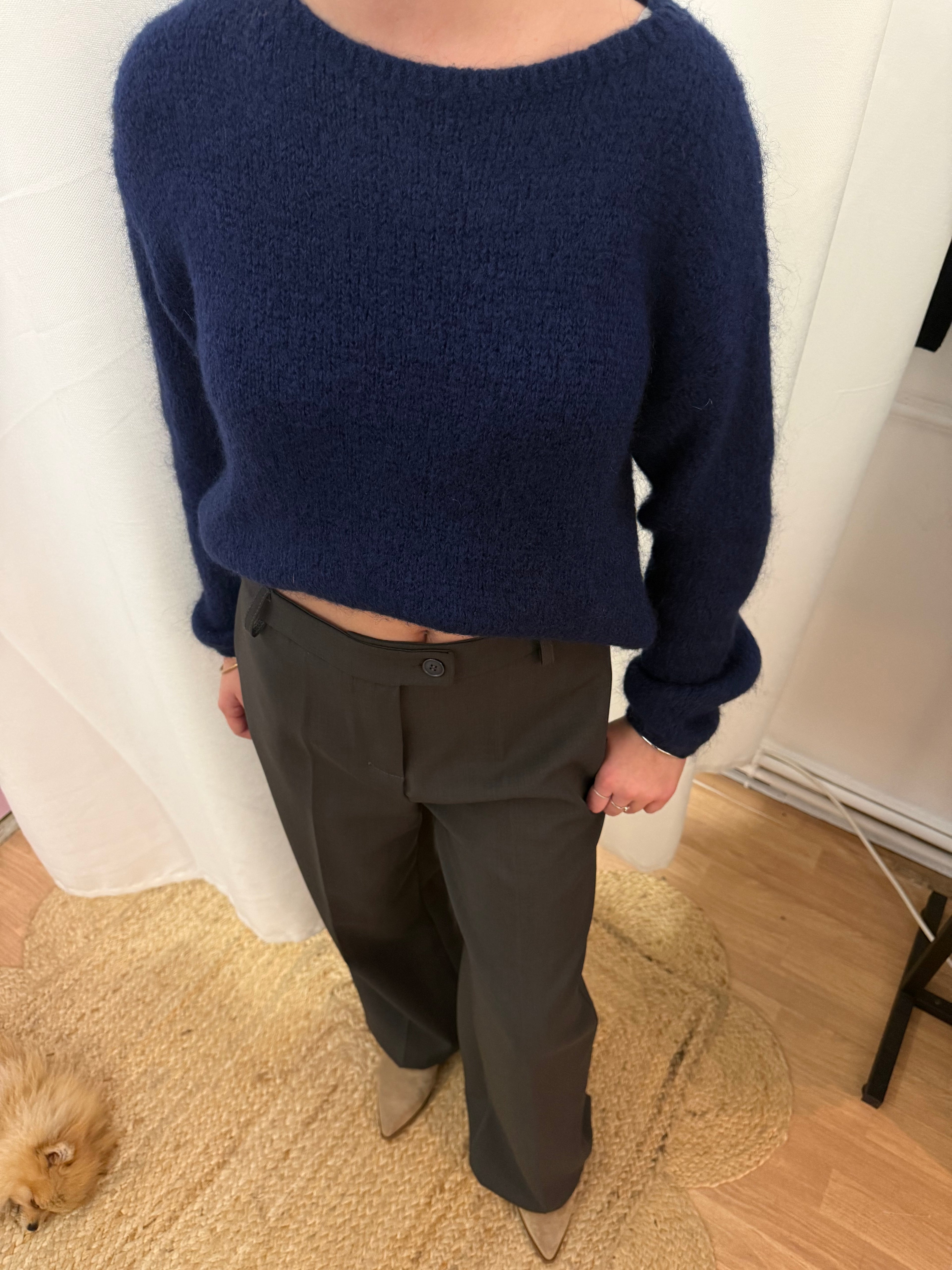 Pantalon classique Gris