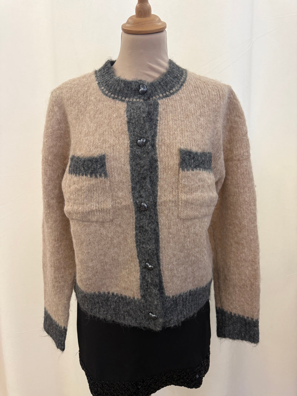 Pull bicolore