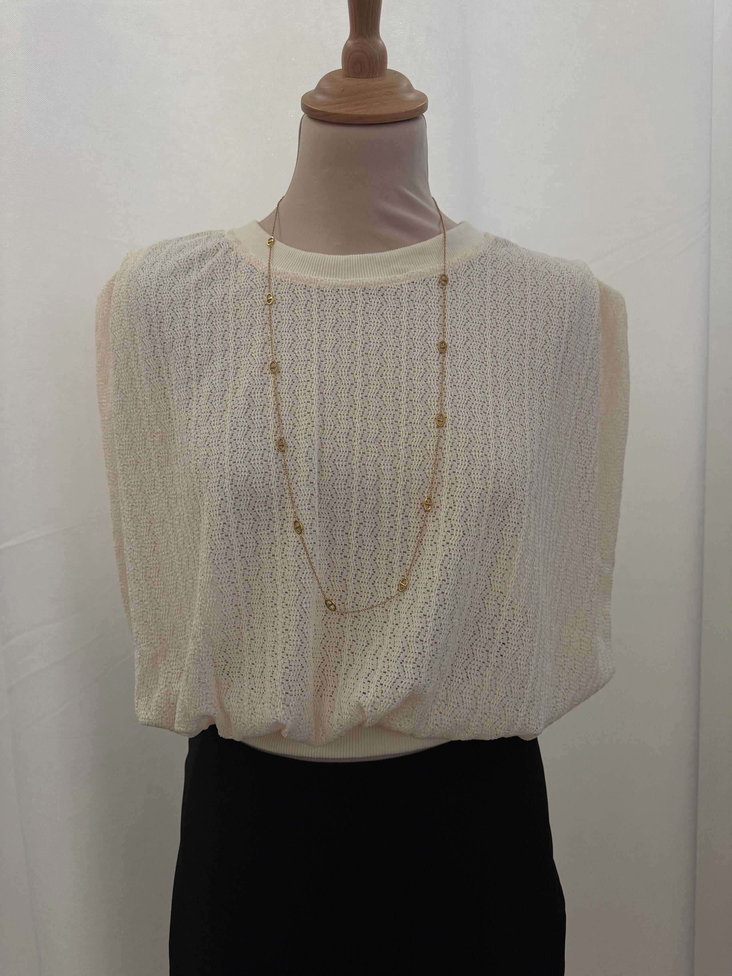 Tee-shirt sans manches transparent