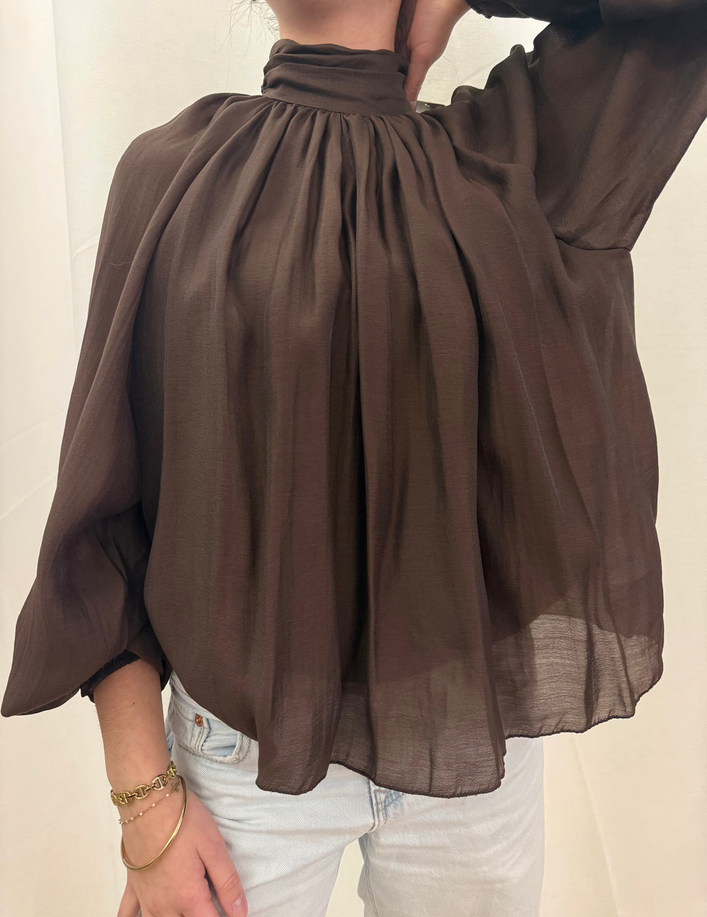 Blouse Amy Marron