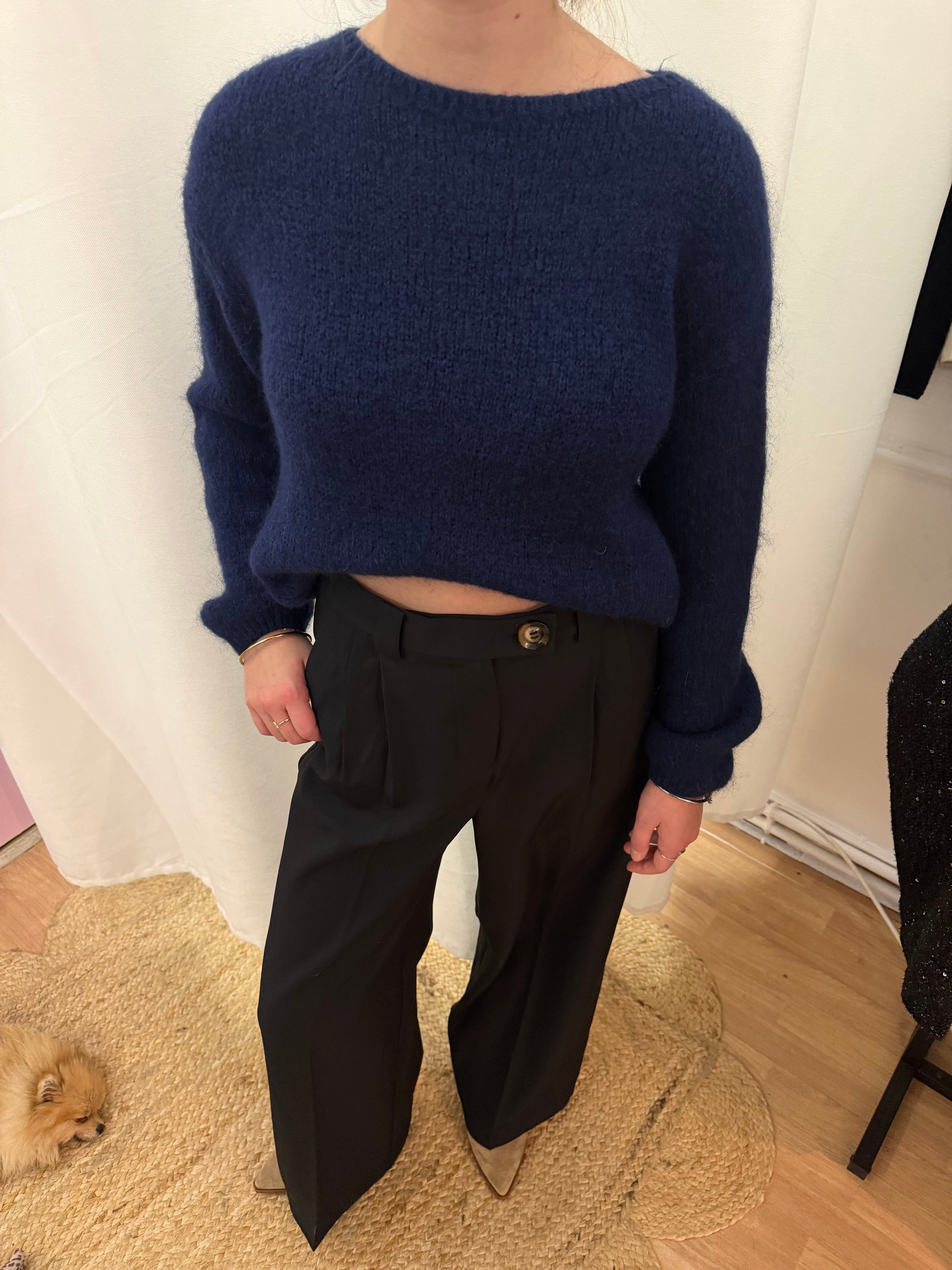 Pantalon Noir Majolica