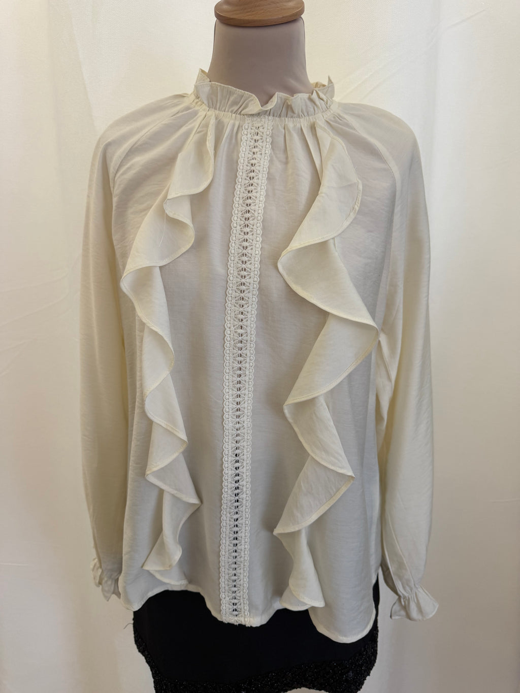 Blouse à volant