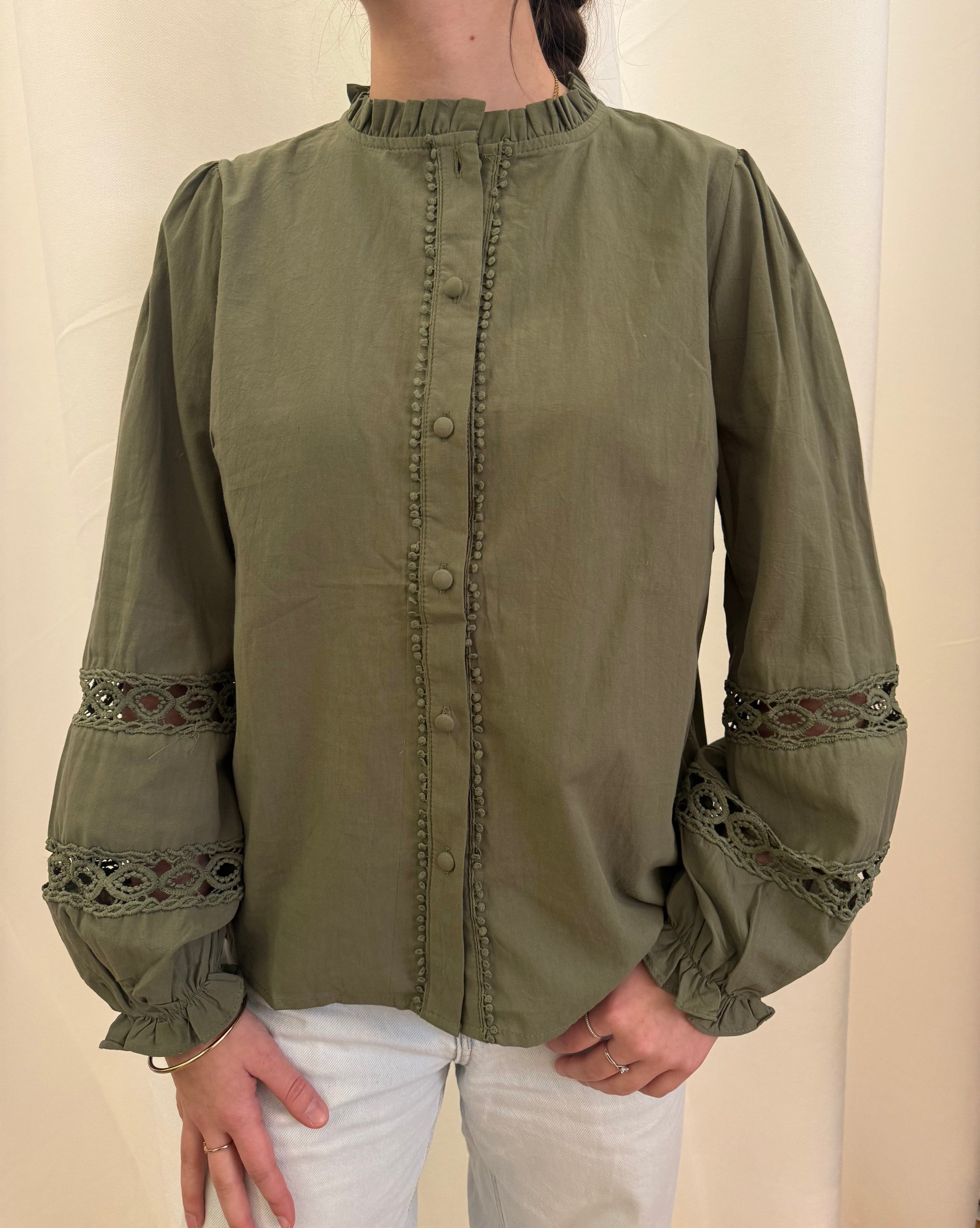 Blouse Alia Kaki