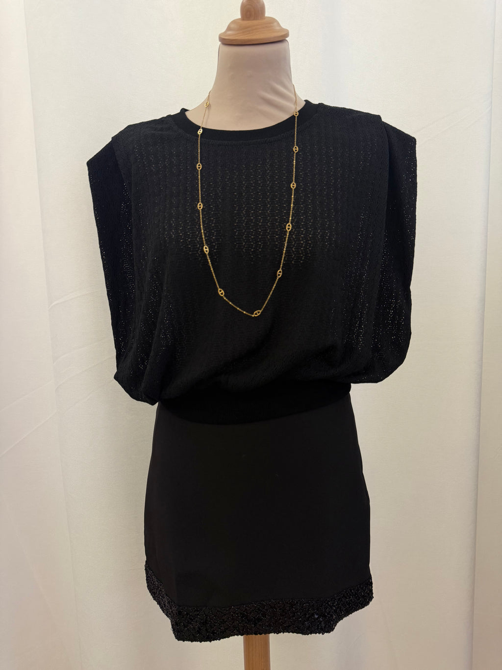 Tee-shirt sans manches transparent