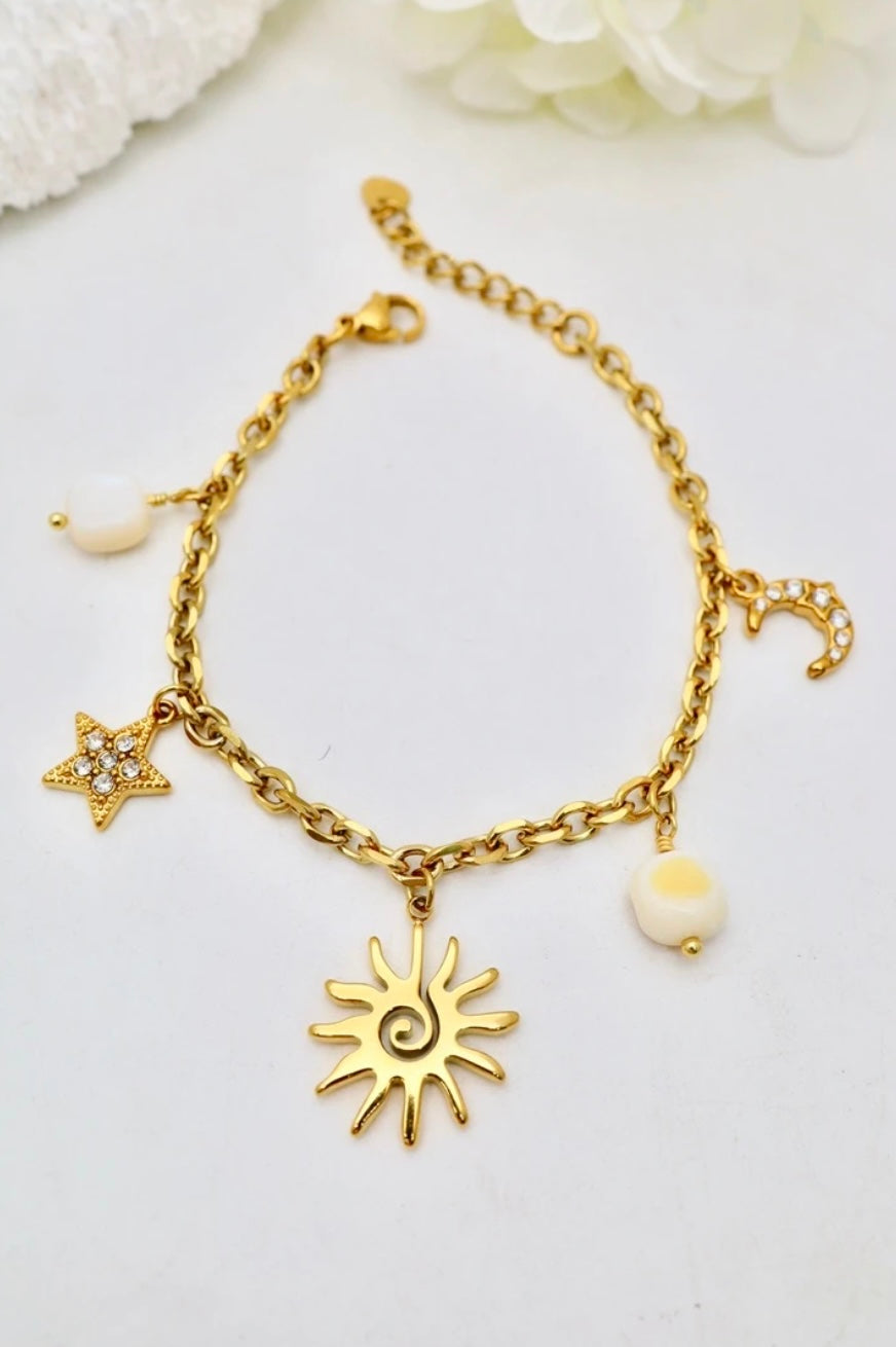 Bracelet breloques Dorea
