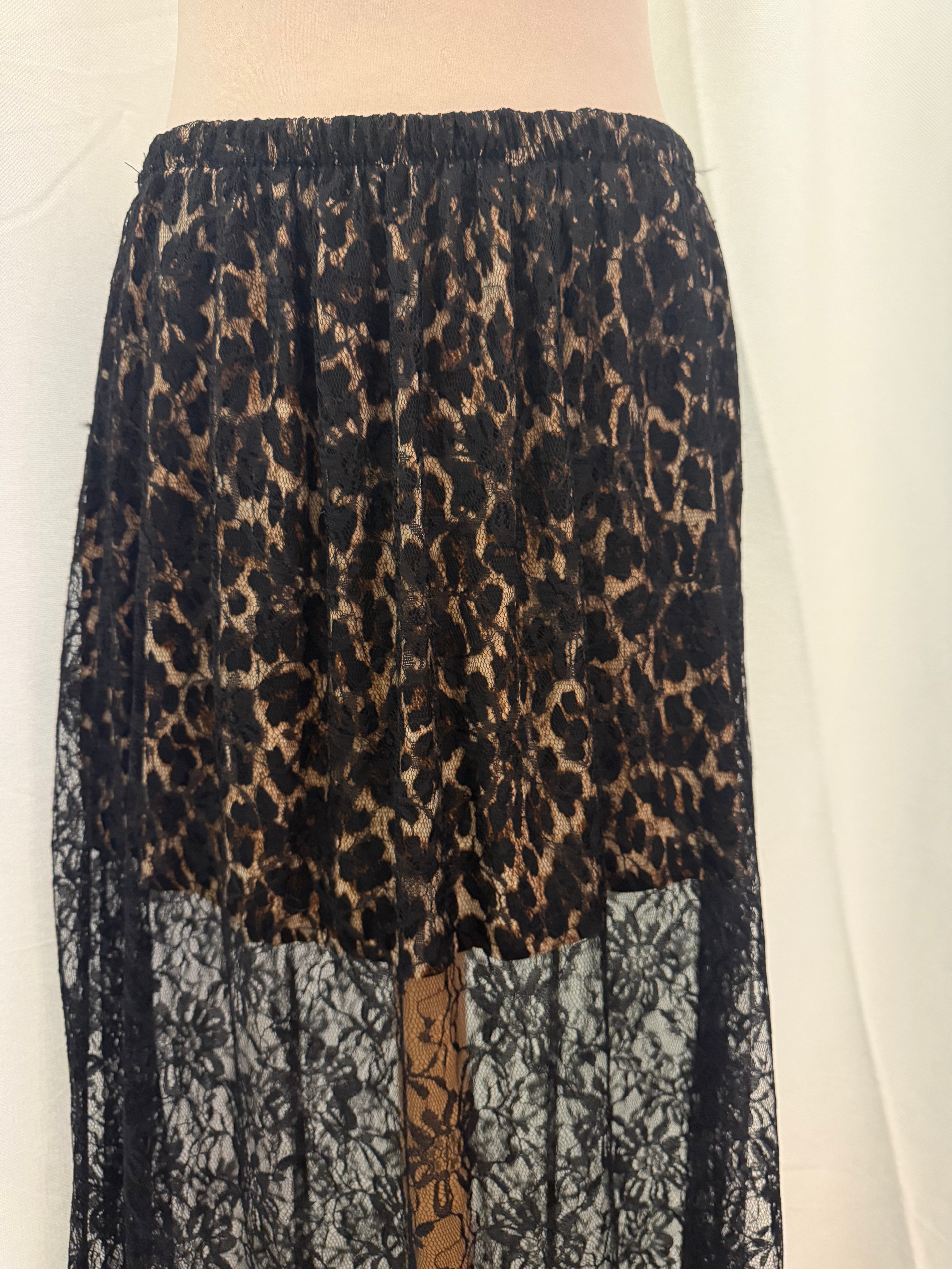 Jupe léoparde